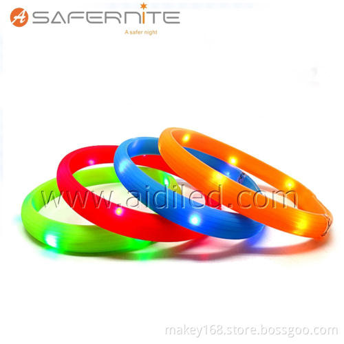Watertightness Rechargeable Led Dog Collar Band